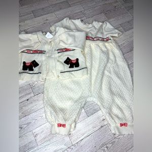 Christmas b.y kids set 6-9months girl